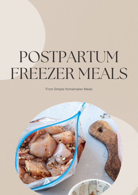 Postpartum Freezer-Friendly Cookbook